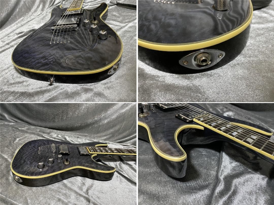 Schecter C-1 Custom セイモア・ダンカンPU搭載