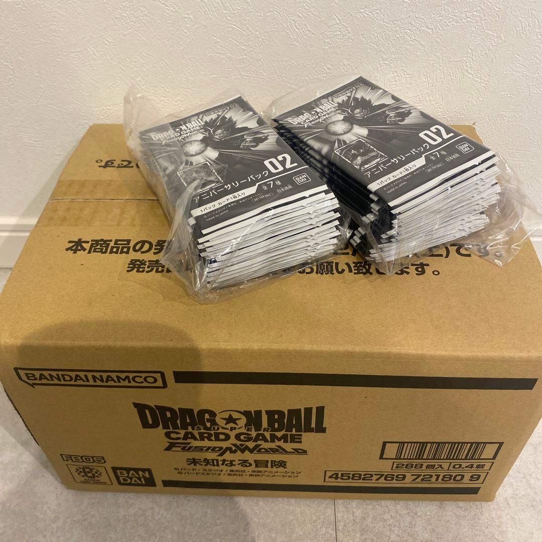 フュージョンワールド 未知なる冒険 未開封カートン プロモ64パック付き