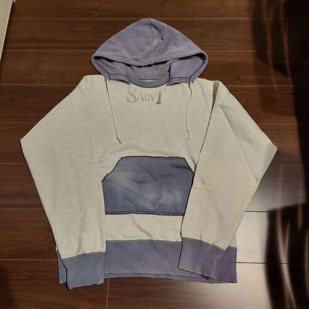 SAINT MICHAEL 後付けフーディー　パーカー