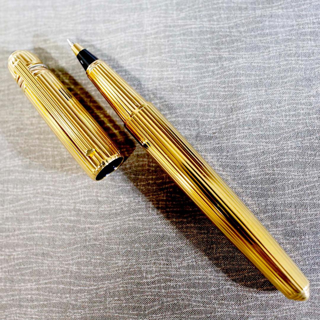 【美品 送料込み】カルティエ ボールペン パシャ ゴールド