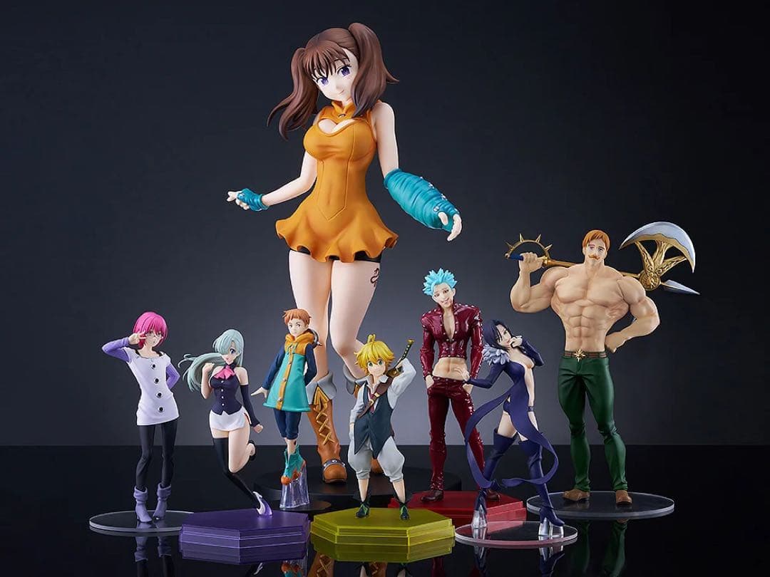 七つの大罪 フィギュアセット