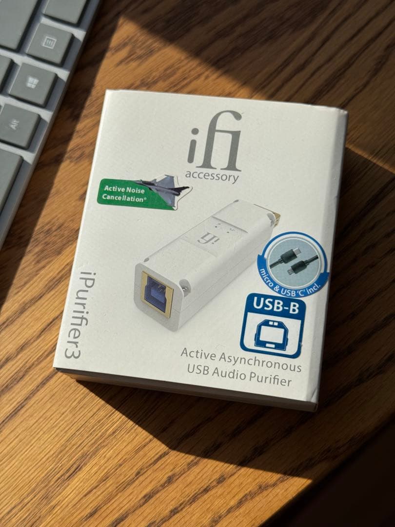 IFI AUDIO iPurifier3 (USB-Bタイプ) 元箱/付属品完備