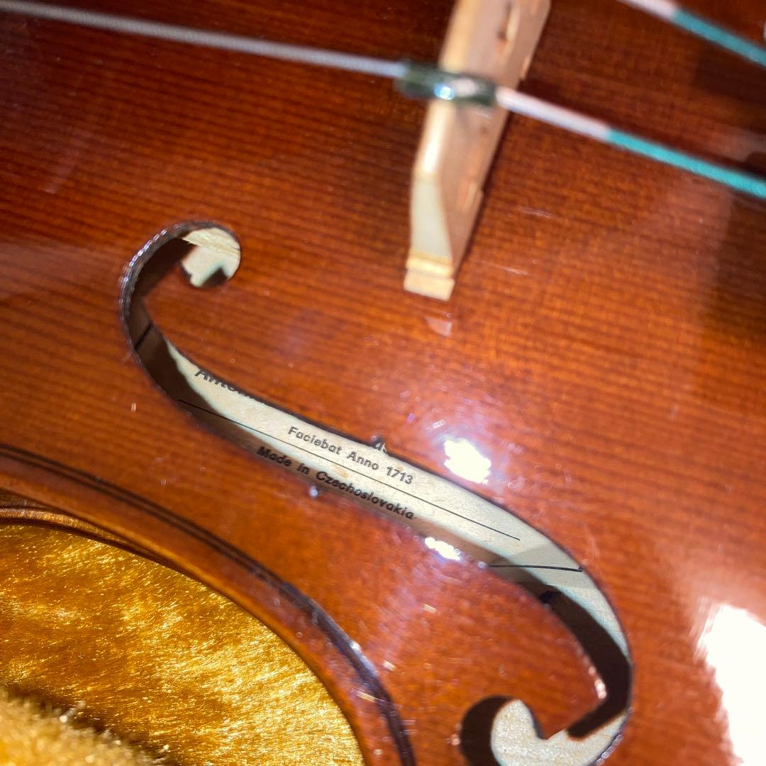 ストラディヴァリウス Faciebat Anno 1713 バイオリン 虎杢