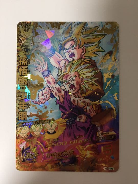 ドラゴンボールヒーローズ 孫悟飯 少年期 H2-16