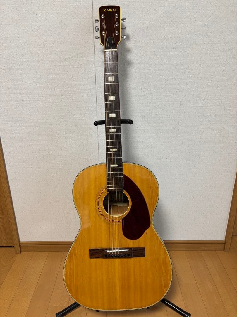 レア❗️KAWAIカワイB25タイプ？　ADJサドル　ジャパンヴィンテージアコギ