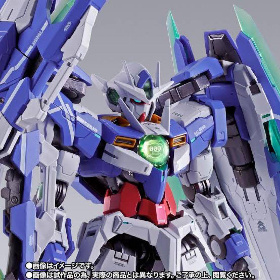 【開封品】LBUILD メタルビルド　ダブルオークアンタフルセイバー