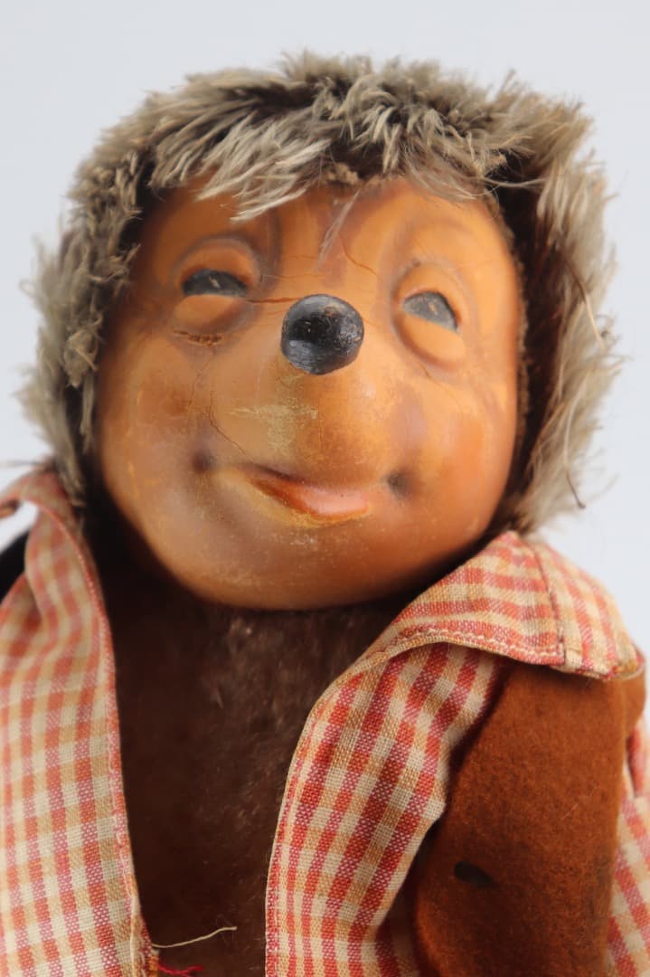 STEIFF \"MECKI\" 28cm ハリネズミのアンティークドール