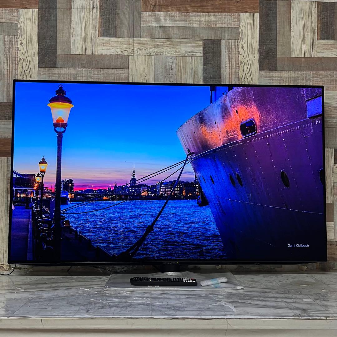 即日受渡❣️未使用アウトレット品シャープ55V型有機EL4K AndroidTV