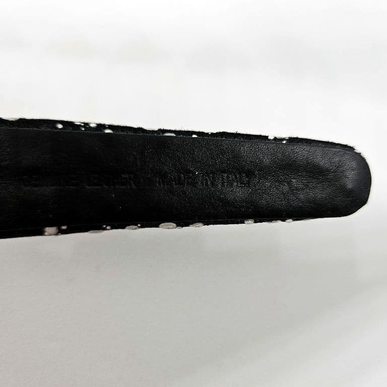 新品✨フェラガモ✨ヴァラリボン✨ドットカチューシャ✨ブラック✨シルバーペイント