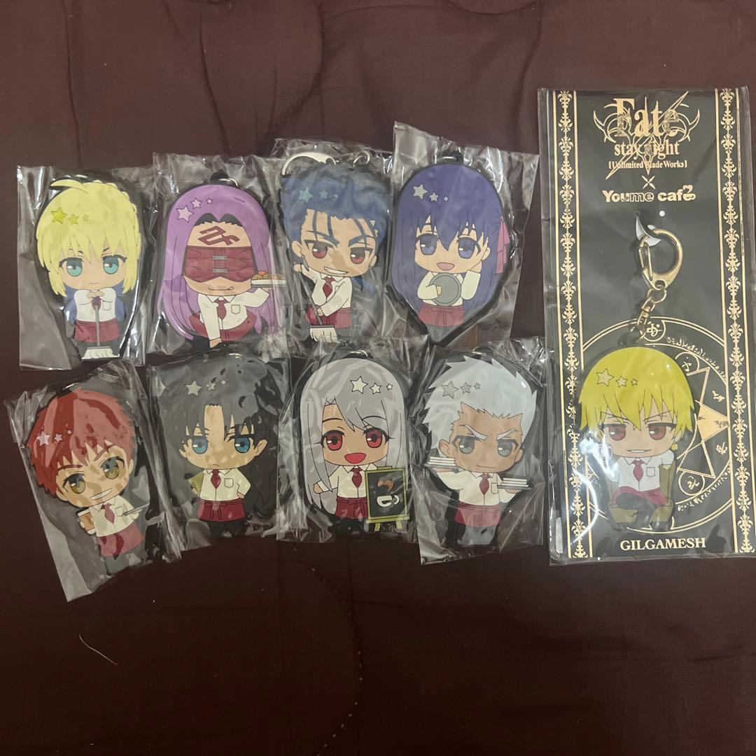 Fate 香港限定　youme cafe ラバーキーホルダー