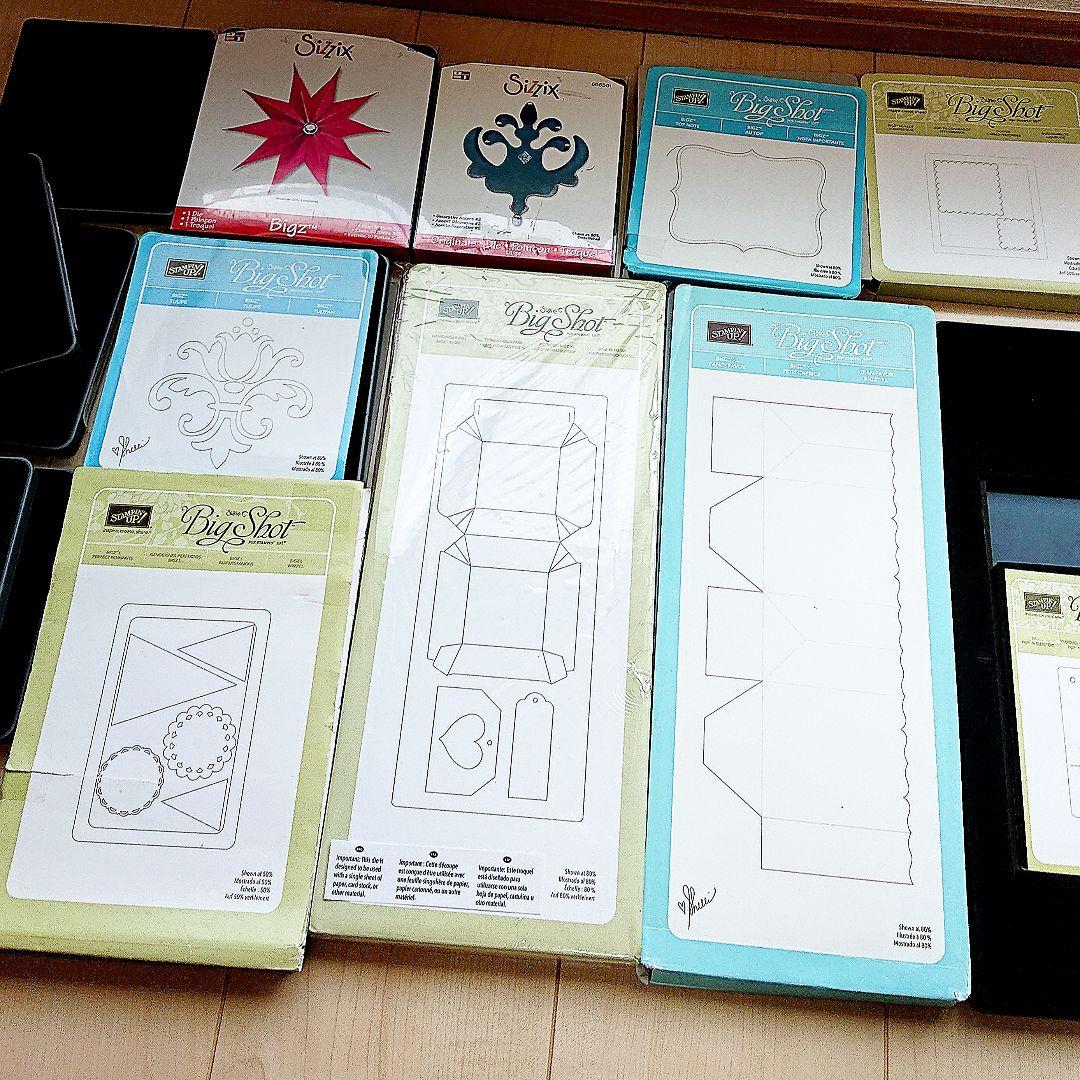 スタンピンアップ（stampin’up sizzix） などのダイ 16点