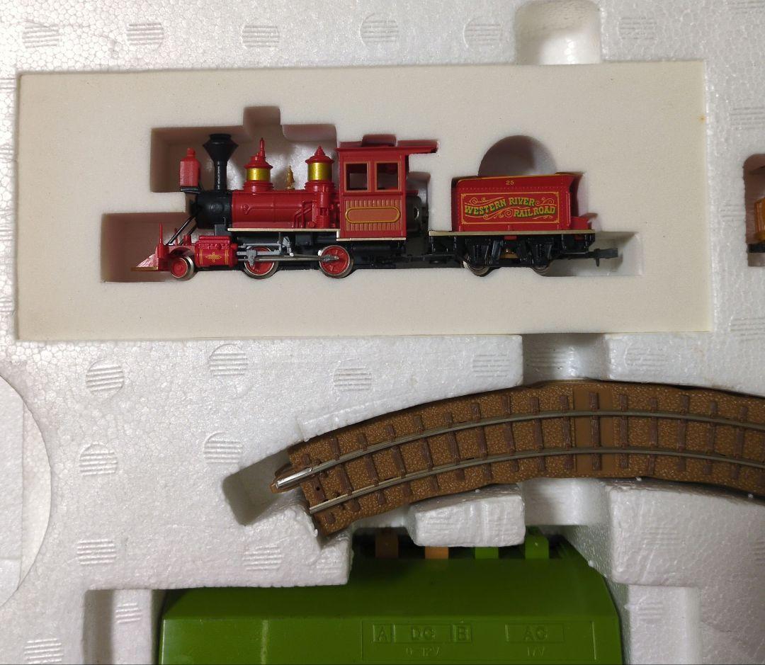 鉄道模型 ウエスタンリバーレ―ルロードセット　訳あり品！！