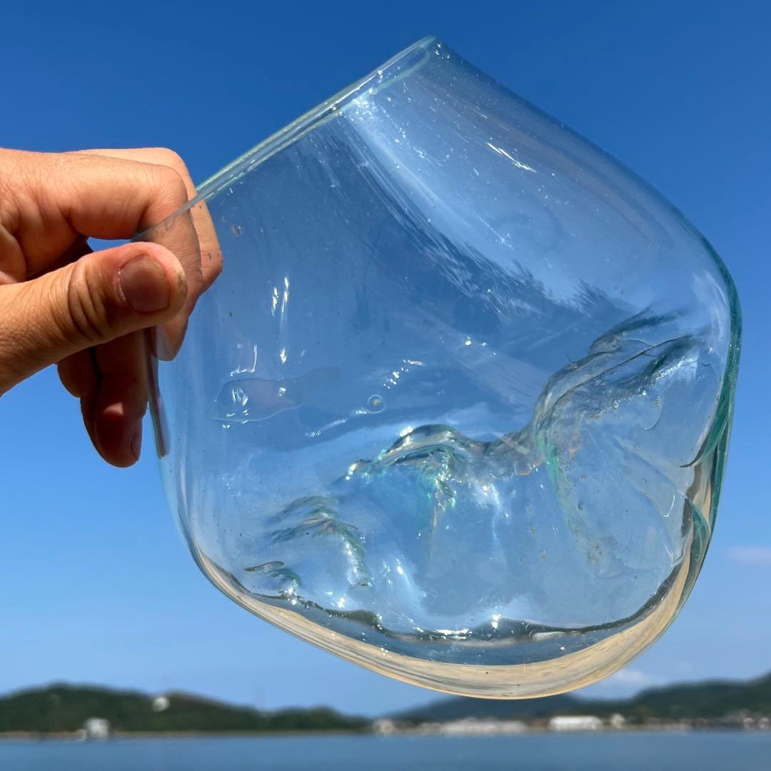 流木ガラスオブジェ大F 花瓶 金魚鉢 ガーデニング フラワーポット 水槽 アート