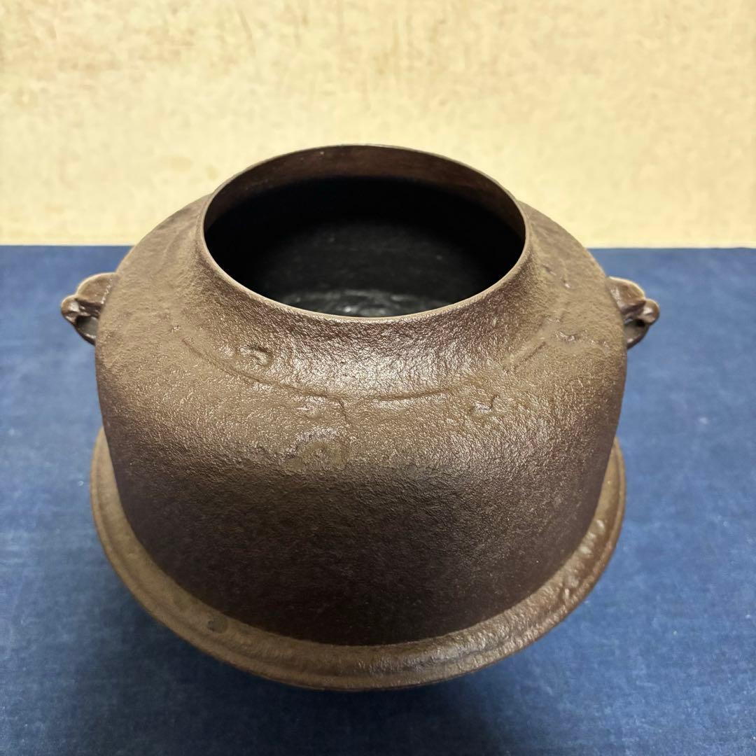 風炉/茶釜/電熱器/銀摘/唐銅朝鮮風炉釜/野々田電熱器/金森紹栄造/敷板/茶道具