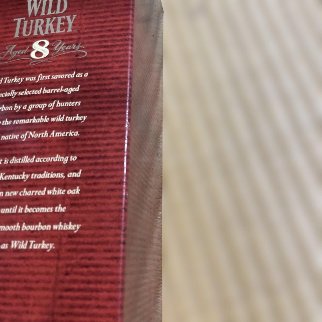ウイスキー Wild Turkey 8 Years Bourbon 1L