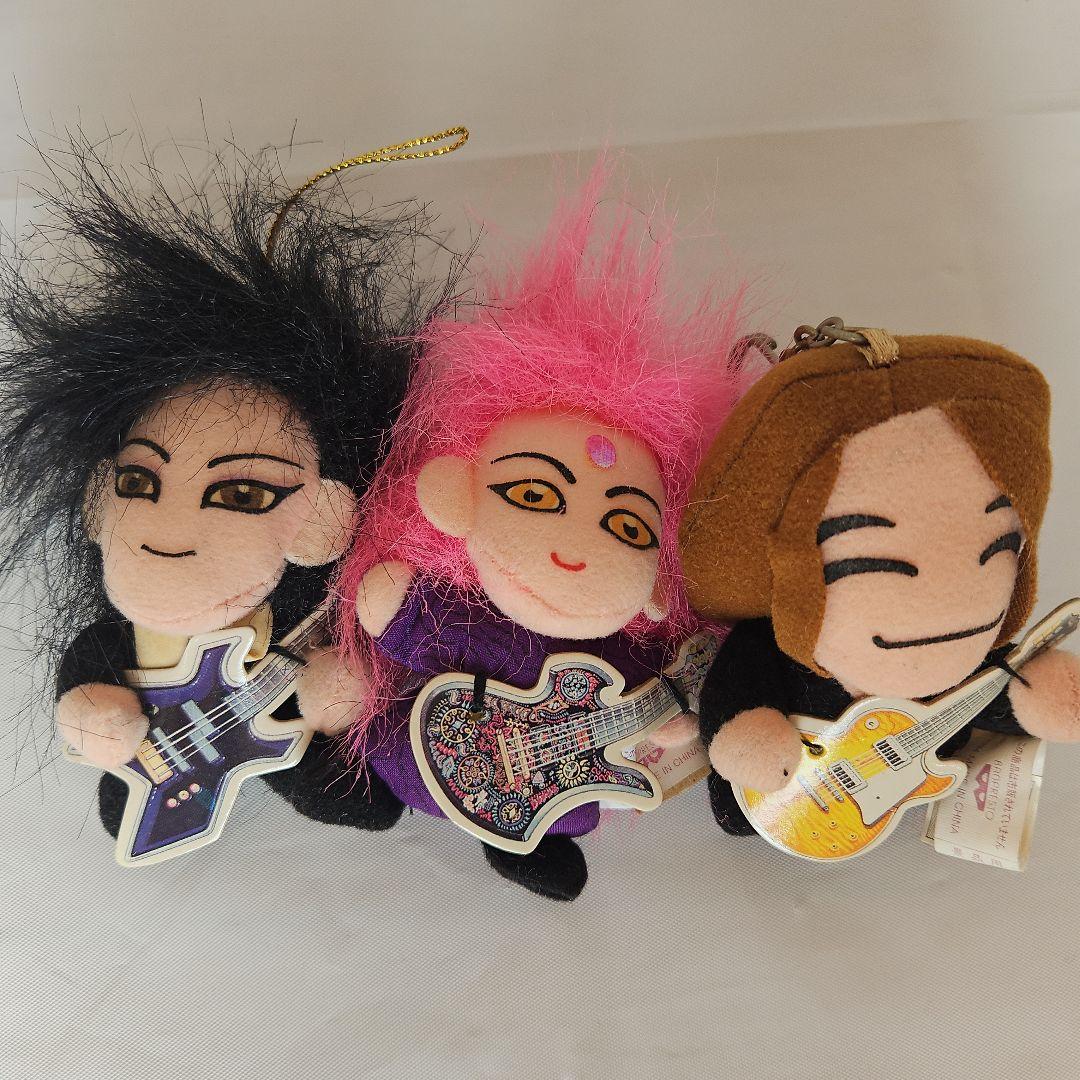 希少 HEATH hide　PATA ギター付 ぬいぐるみキーホルダー