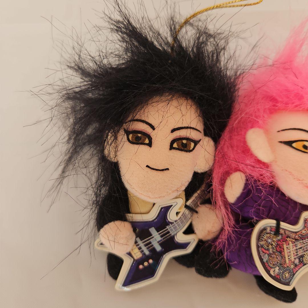希少 HEATH hide　PATA ギター付 ぬいぐるみキーホルダー