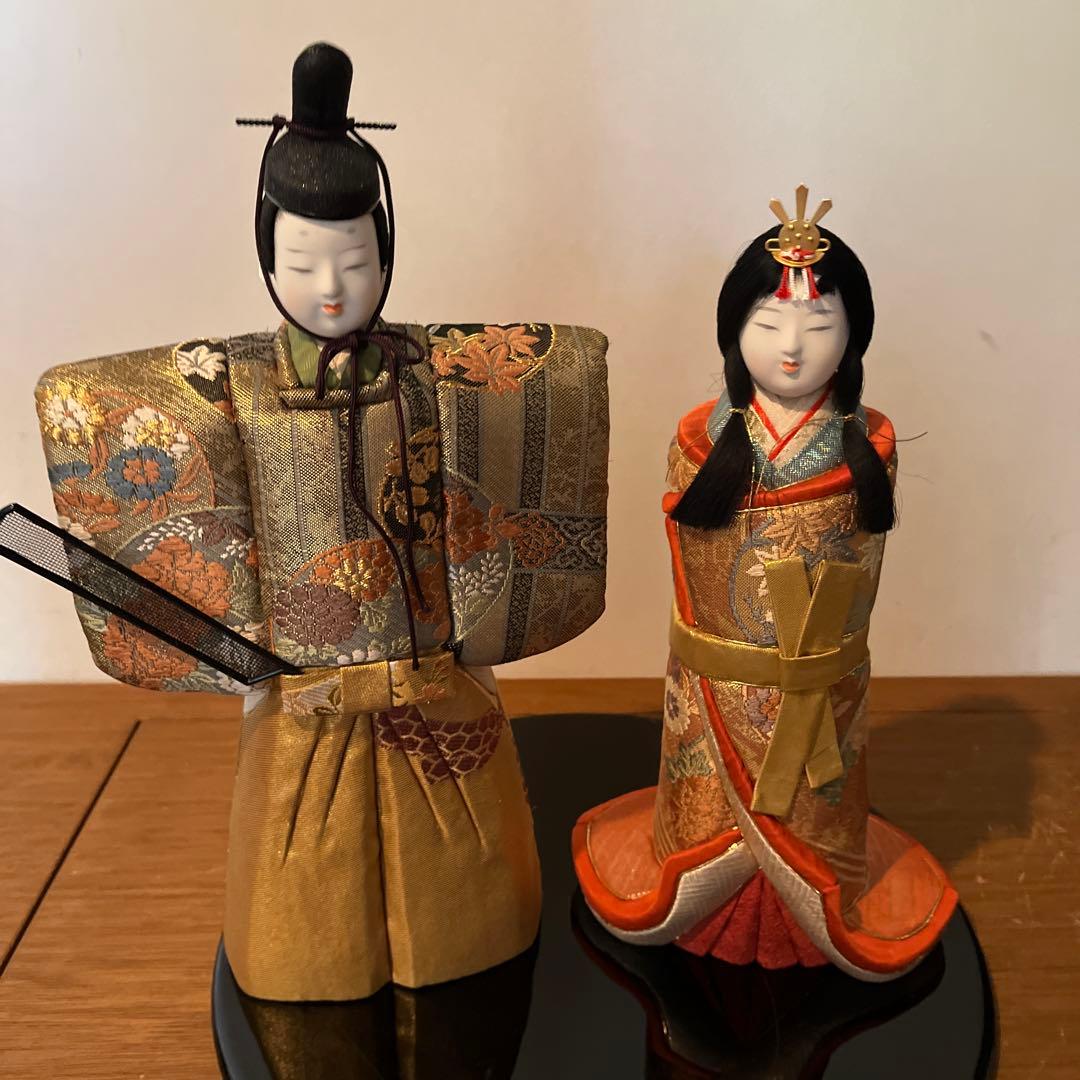 二条立ち雛　雛人形