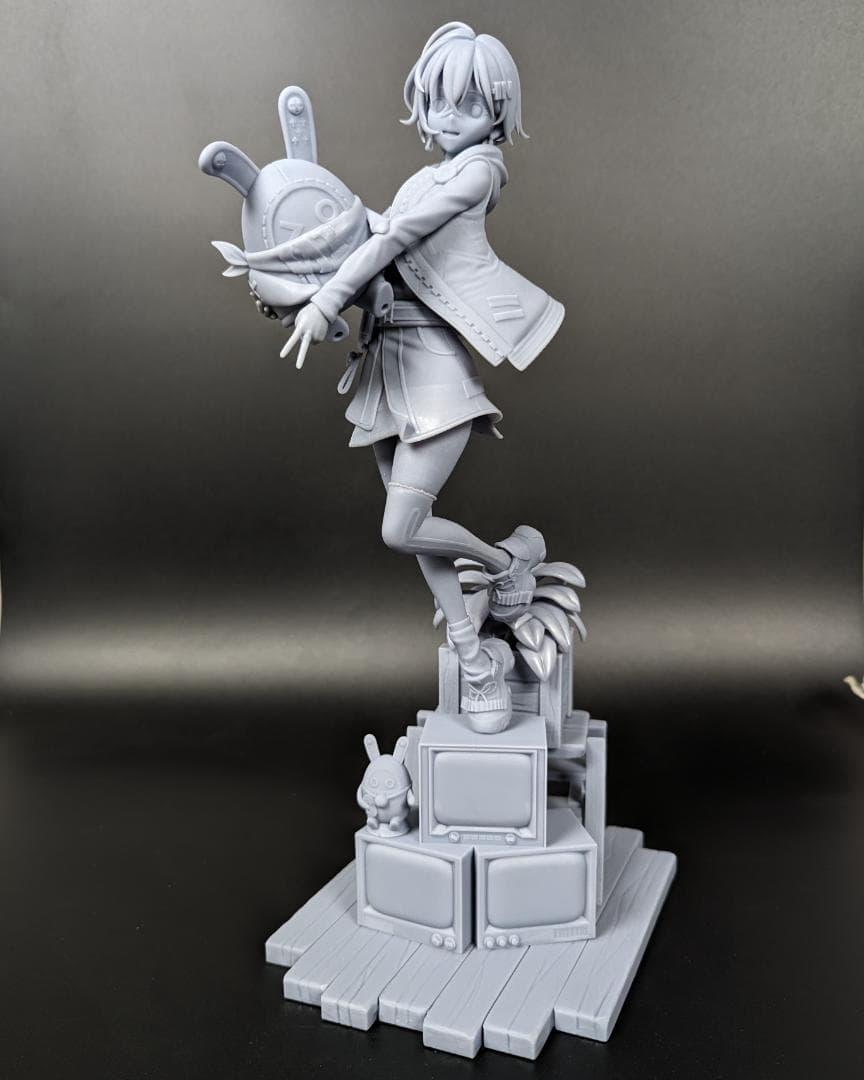 1/7正規品ガレージキット ゼンゼロ リン / 未塗装未組立