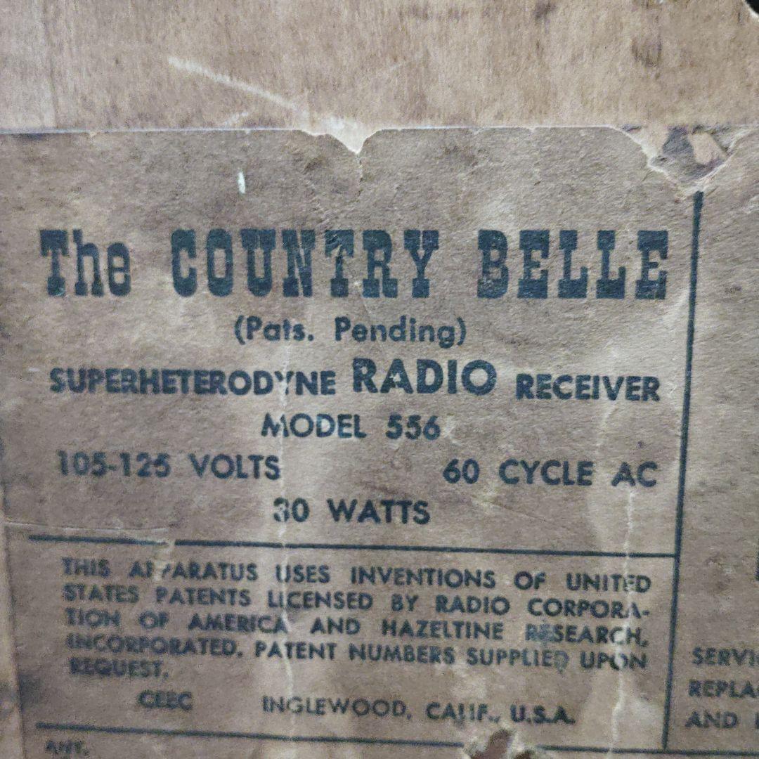 真空管ビンテージラジオ