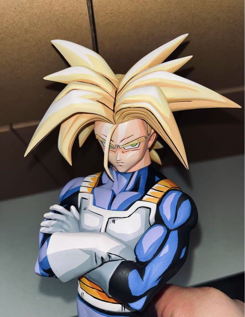 ドラゴンボール　トランクス　リペイントスーパーサイヤ人と普通状態grosサイズ