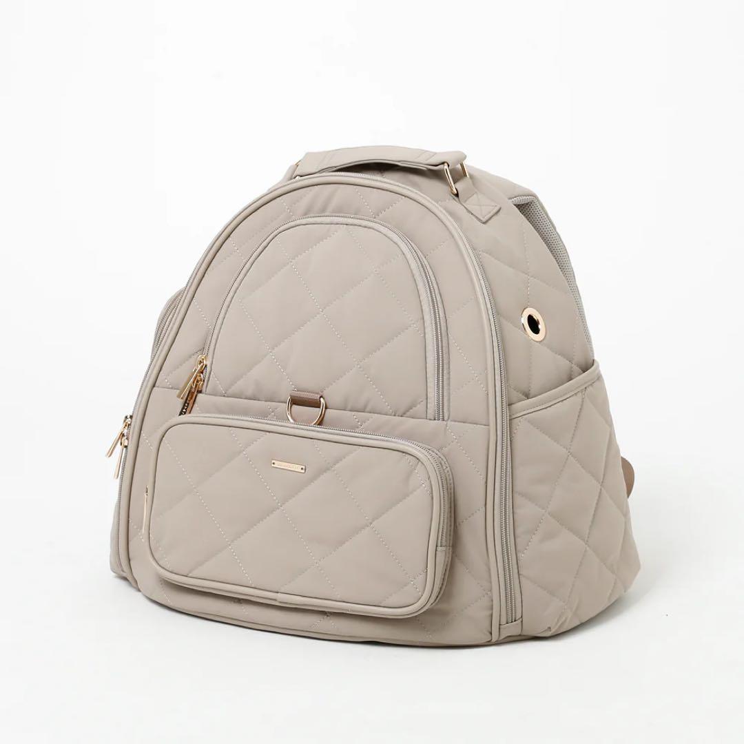 moncheri モンシェリ 撥水ドームキルティングリュック