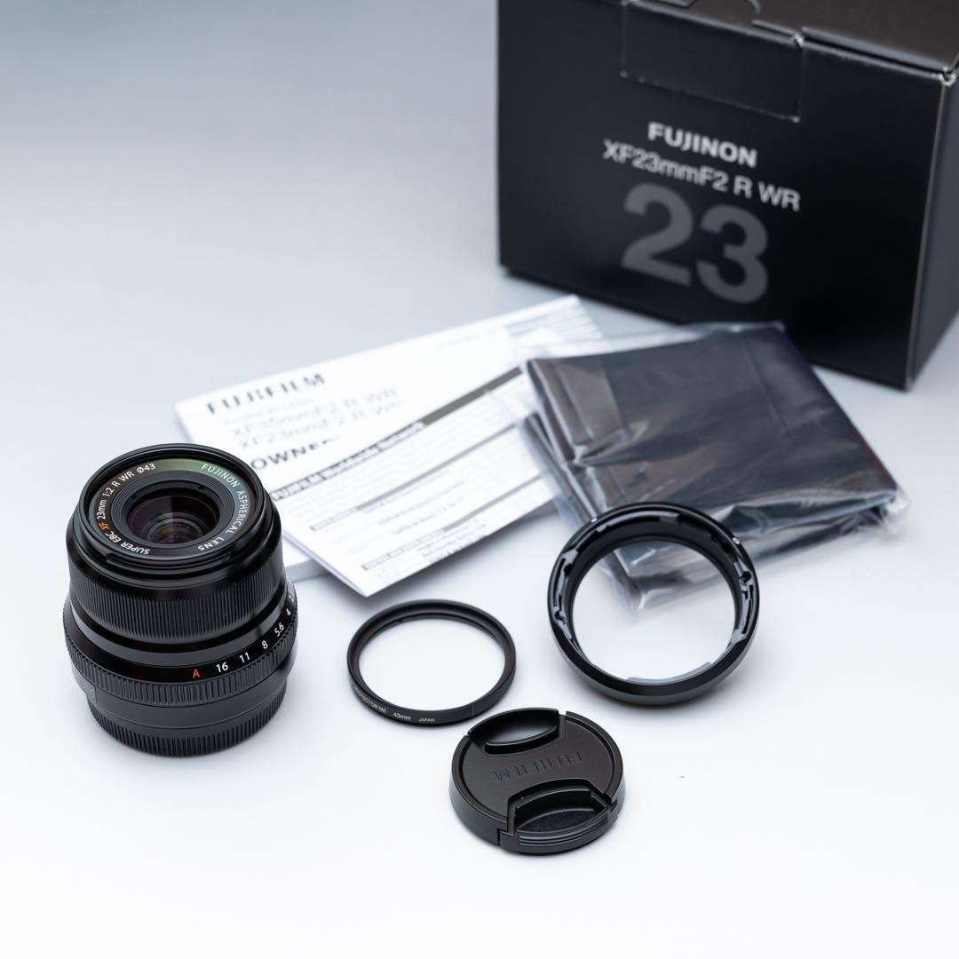 中古良品　XF23mm F2 R WR ワンオーナー品