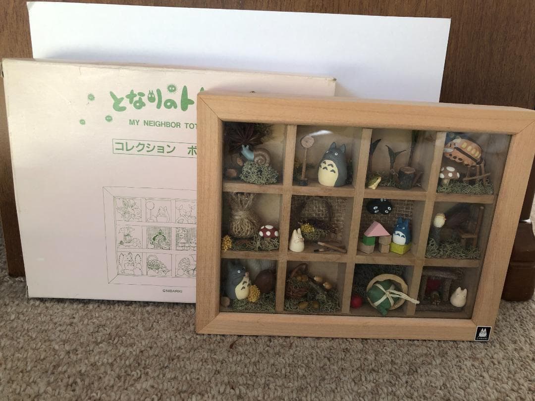 となりのトトロ コレクションボックス ミニチュアジオラマ ★箱付き★