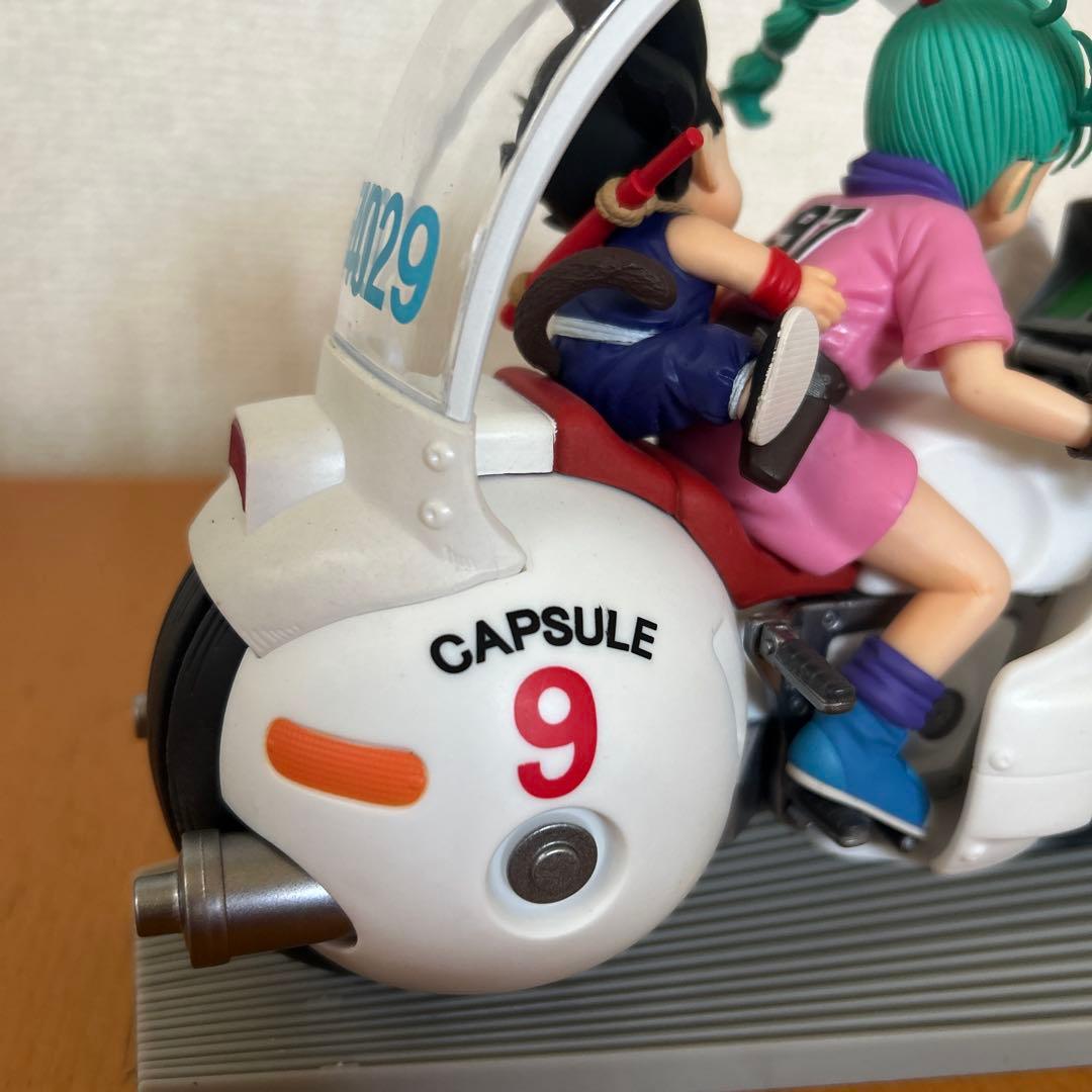 一番くじ　ドラゴンボール　A賞孫悟空&ブルマバイクフィギュア