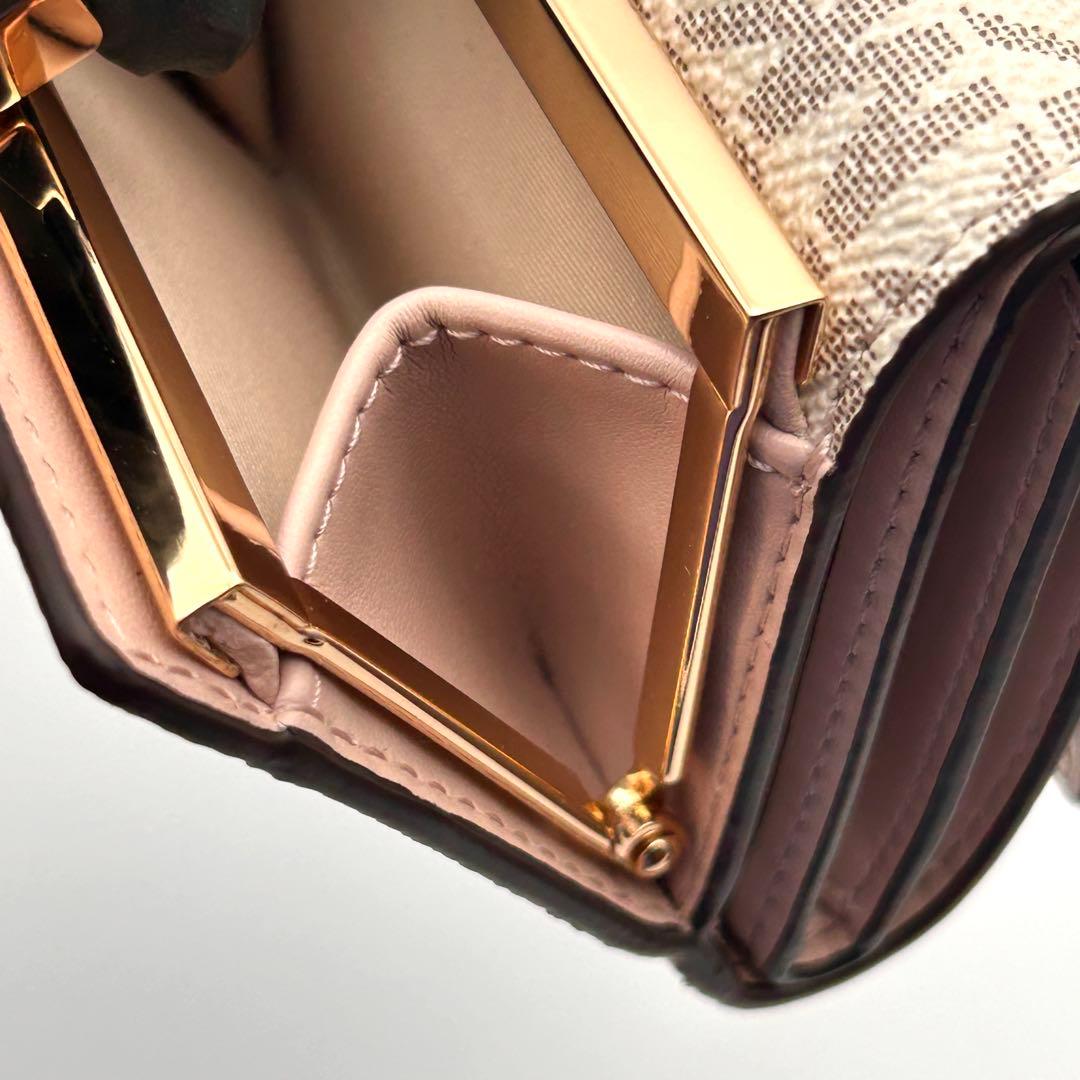 ✨極美品✨ マイケルコース 三つ折り財布 がま口 高級 ⛄プレゼント用に最適⛄