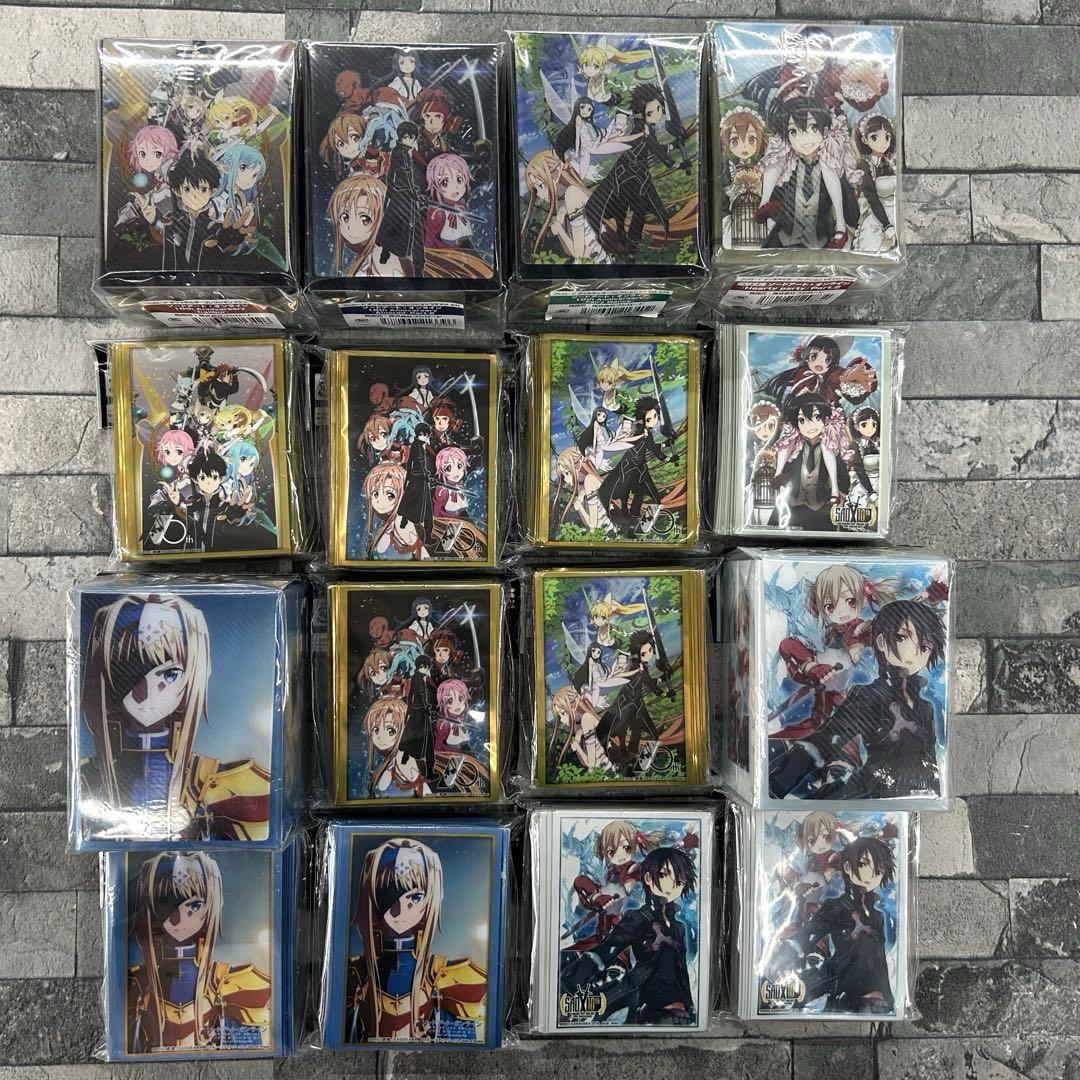 〈新品未開封〉スリーブ デッキホルダー SAO まとめ売り