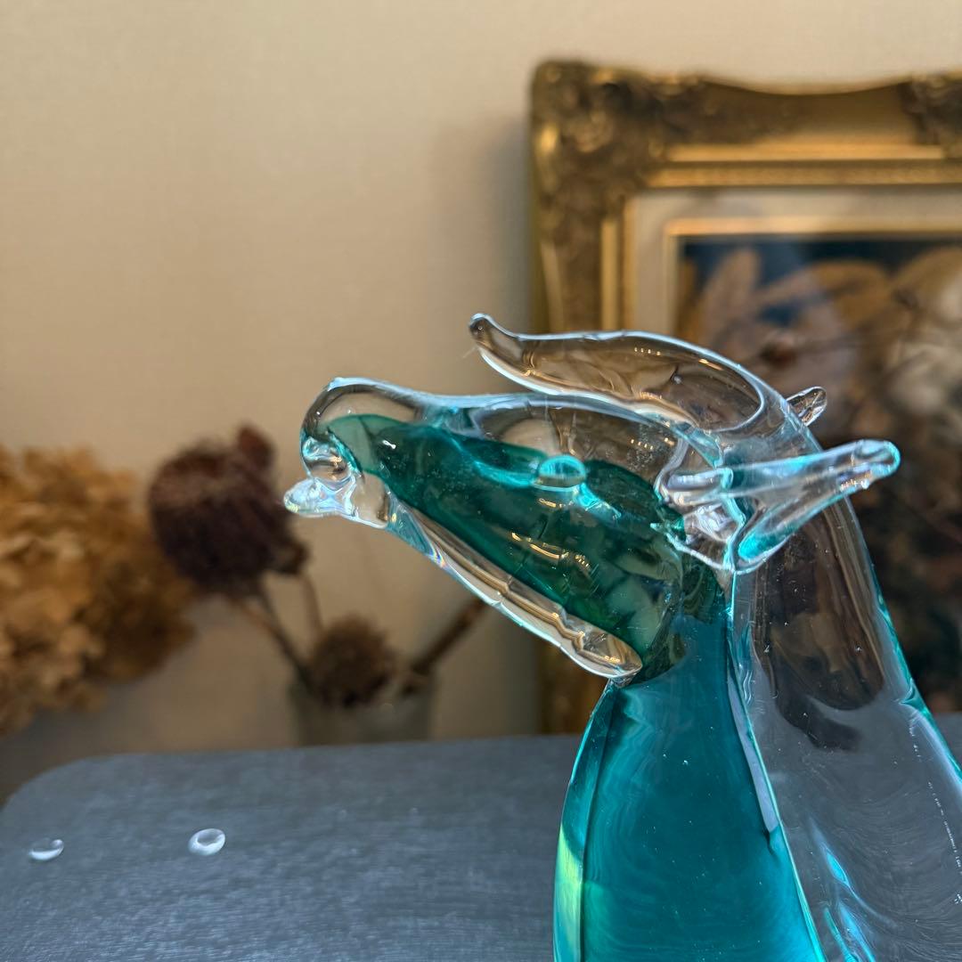 ムラーノグラス 馬 murano vetri ビンテージ ヴェネツィアンガラス