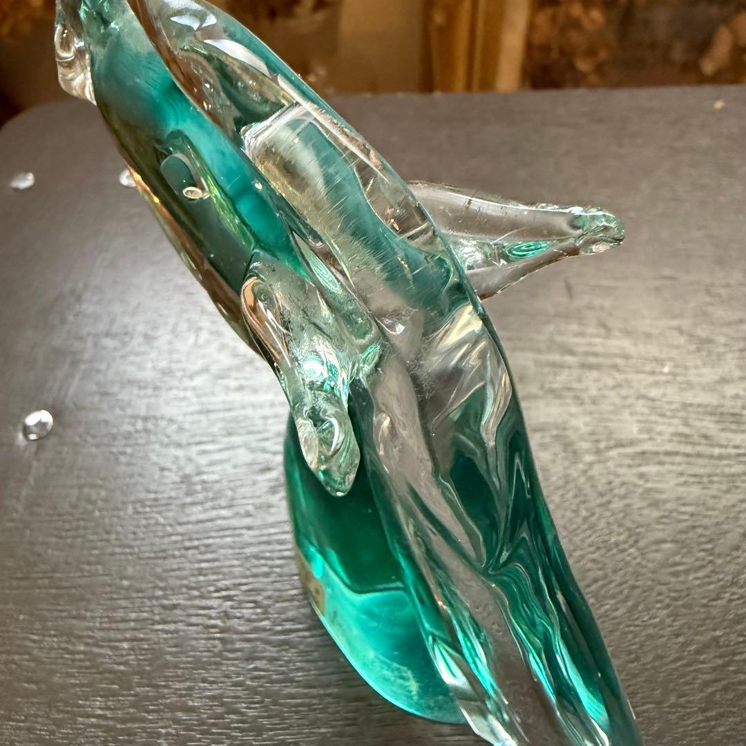 ムラーノグラス 馬 murano vetri ビンテージ ヴェネツィアンガラス