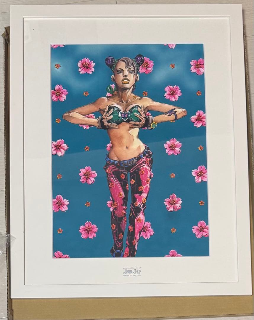 ジョジョの奇妙な冒険　ジョジョ展　複製原画　徐倫