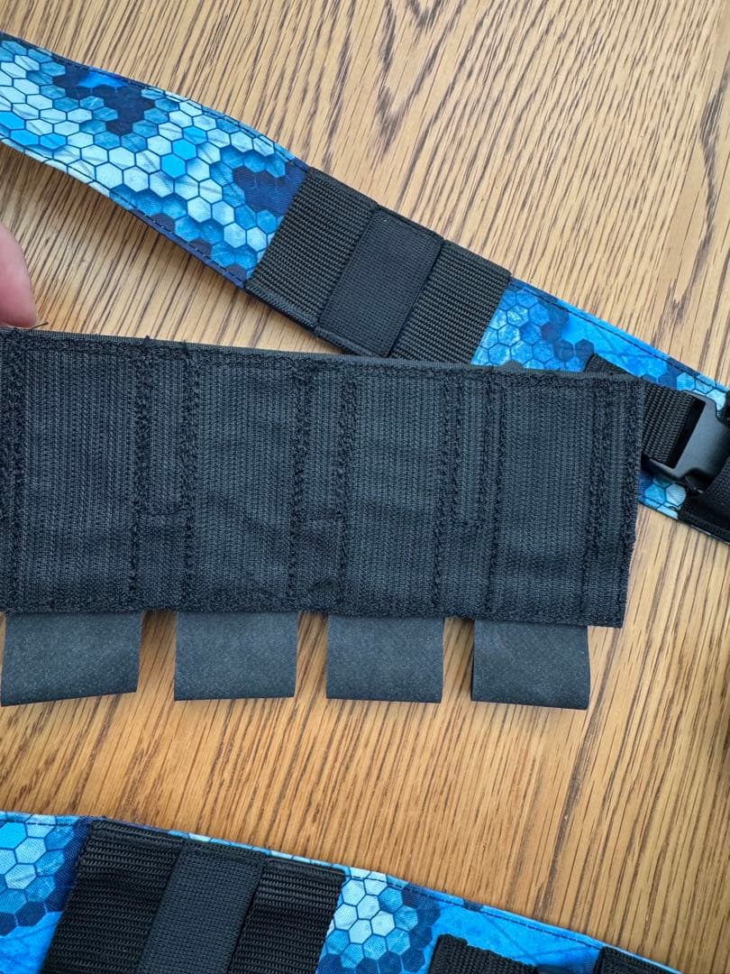 チェストリグ TEMPTALIA Xpac 青　パッチ付き