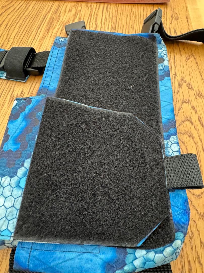 チェストリグ TEMPTALIA Xpac 青　パッチ付き