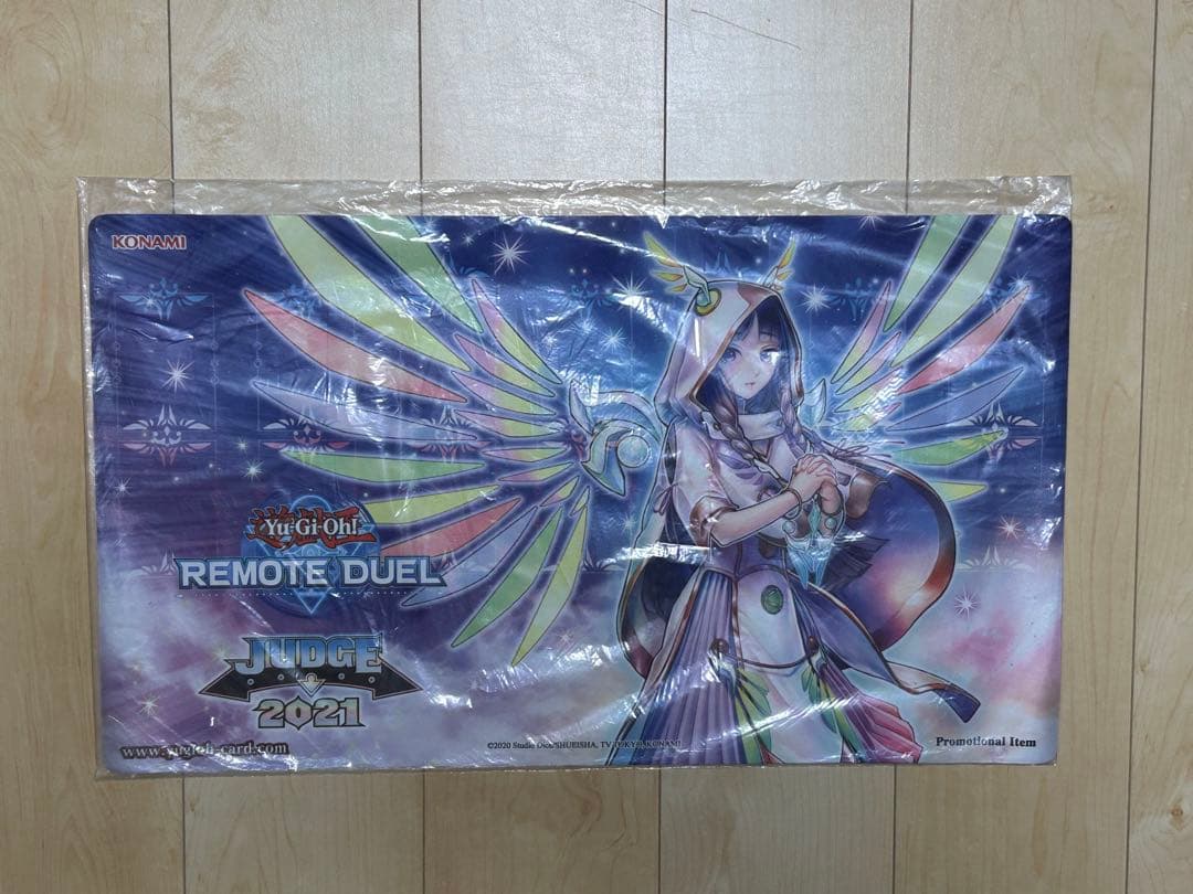 遊戯王 宣告者の神巫 未開封プレイマット　KONAMI公式品