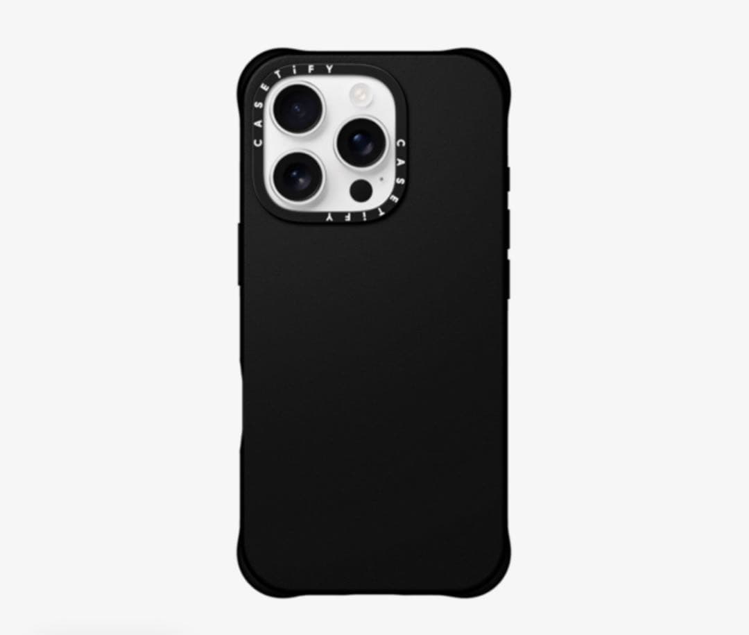 美品】CASETiFY iPhone16proケースMagSafe対応 ブラック