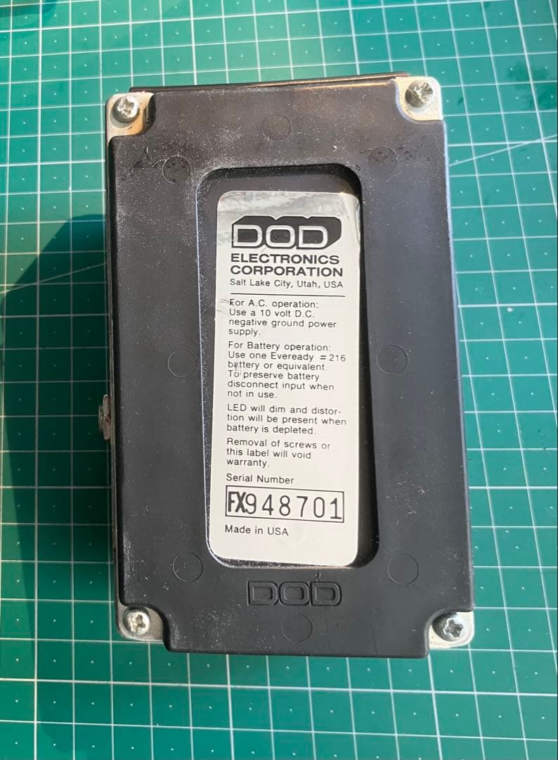 DOD FX53 CLASSIC TUBE エフェクター