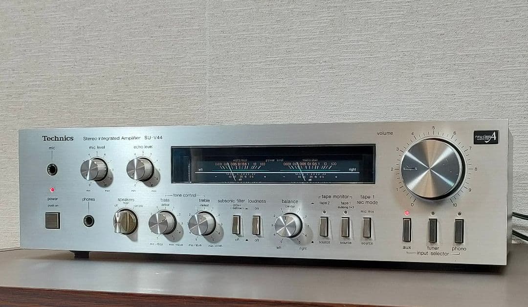テクニクス Technics プリメインアンプ SU-V44 ②【外観動作良好】