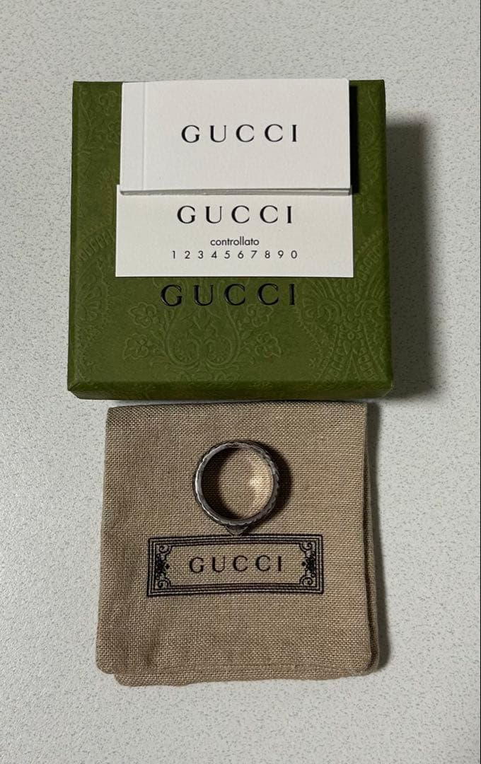 り*け様 GUCCI リング キャットヘッド 22号