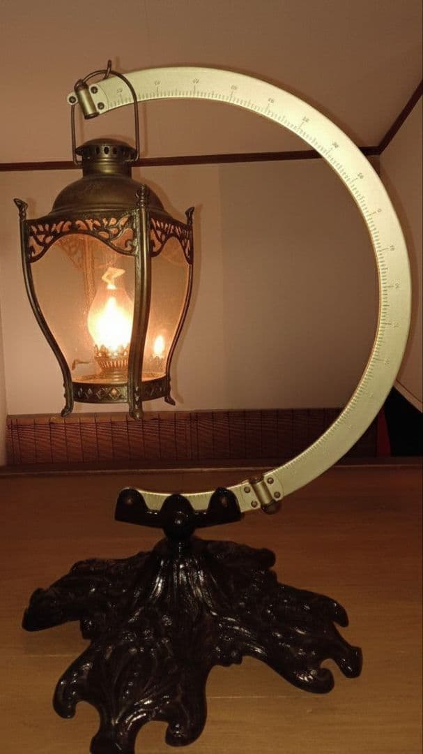 【ヴィンテージ】♤ランタン ♧ドライフラワー等 スタンドにどうぞ