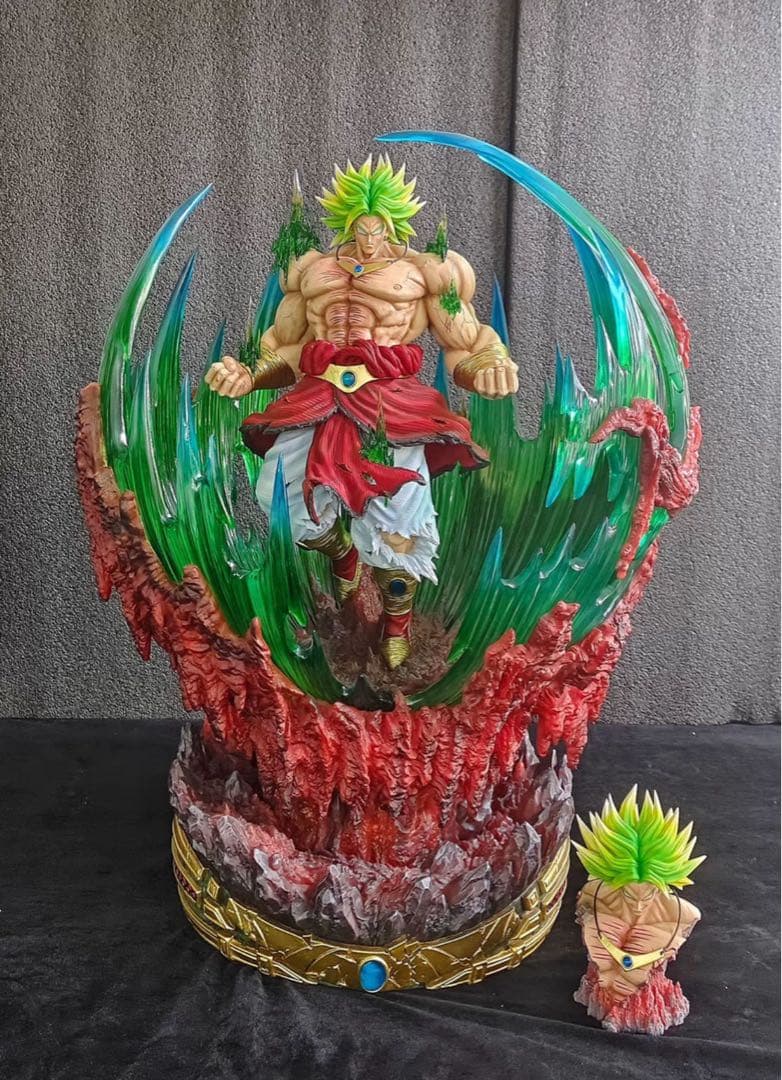 ドラゴンボール ブロリー ガレキ ガレージキット スタチュー X②③