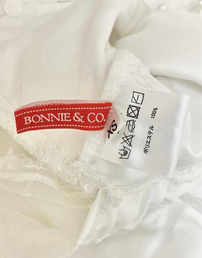 BONNIE&CO (XSサイズ) ドレス　犬服　ウエディングドレス