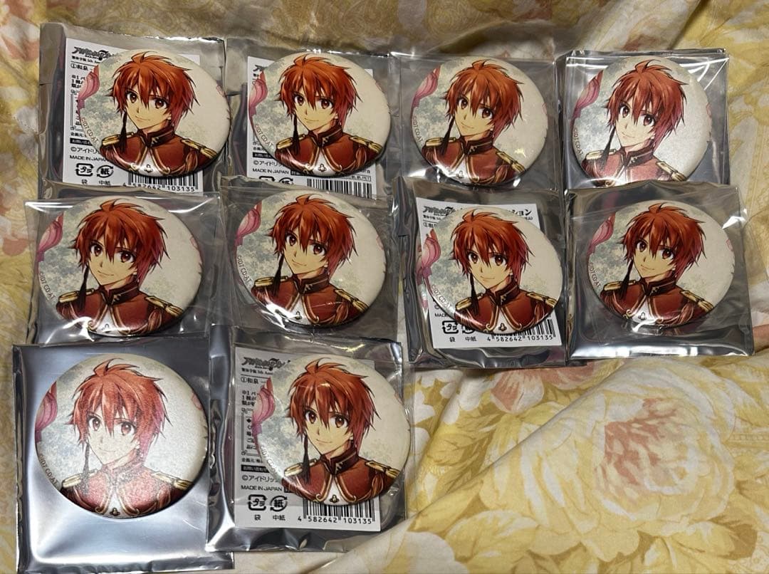 アイドリッシュセブン アイナナ 七瀬陸 陸 種村有菜 缶バッジ 缶バ 纏め