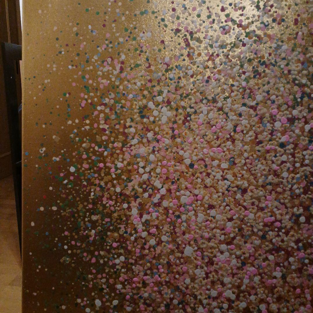 LAM　KARE　フラワーボードタッチドピクチャーアートパネル