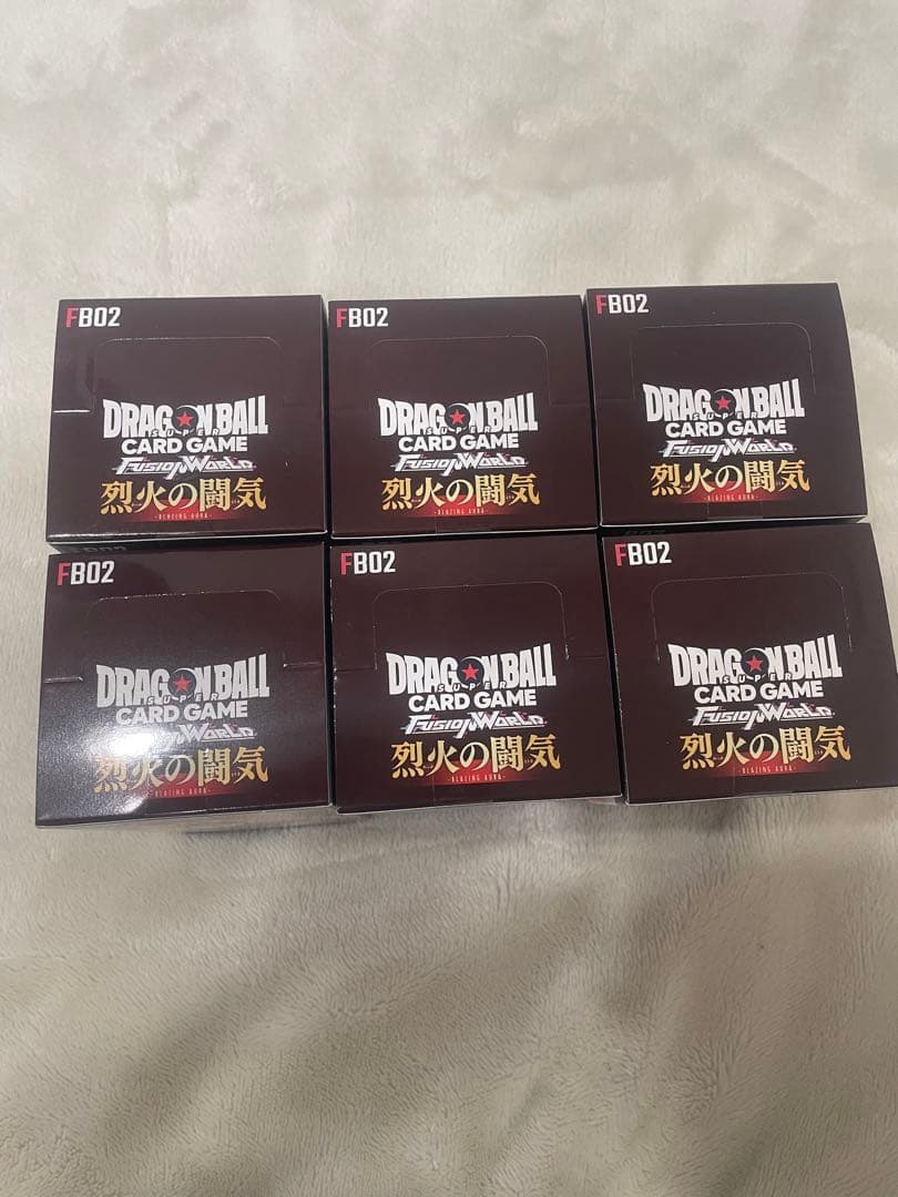 ドラゴンボール　 烈火の闘気　6BOX テープ付き