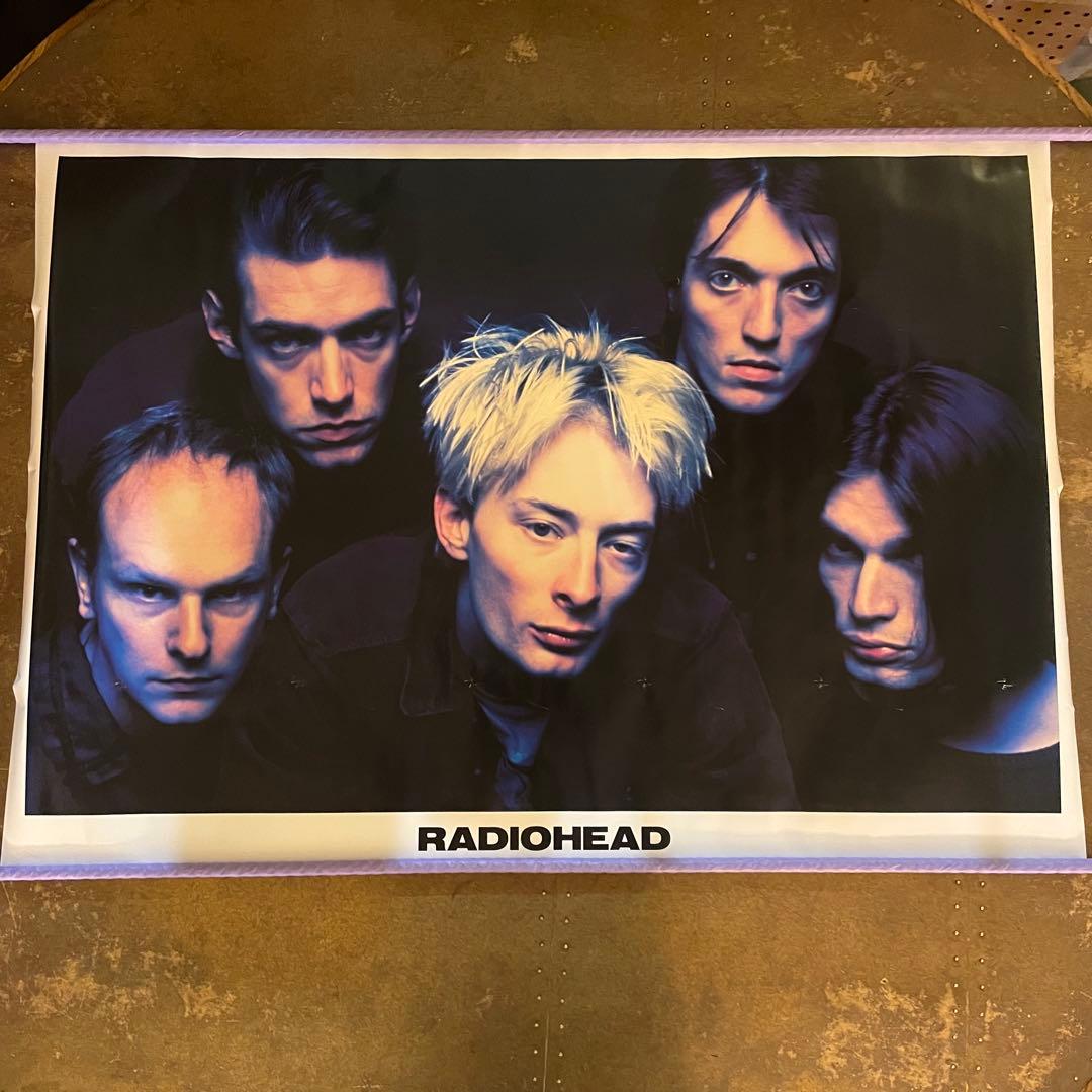 90s デッドストック RADIO HEAD 大判ポスター