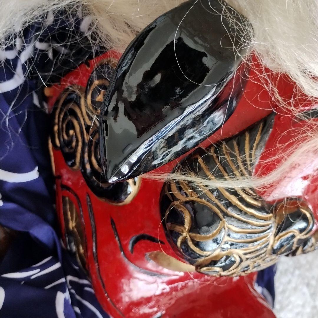 【さらに値下げしました】木製獅子頭