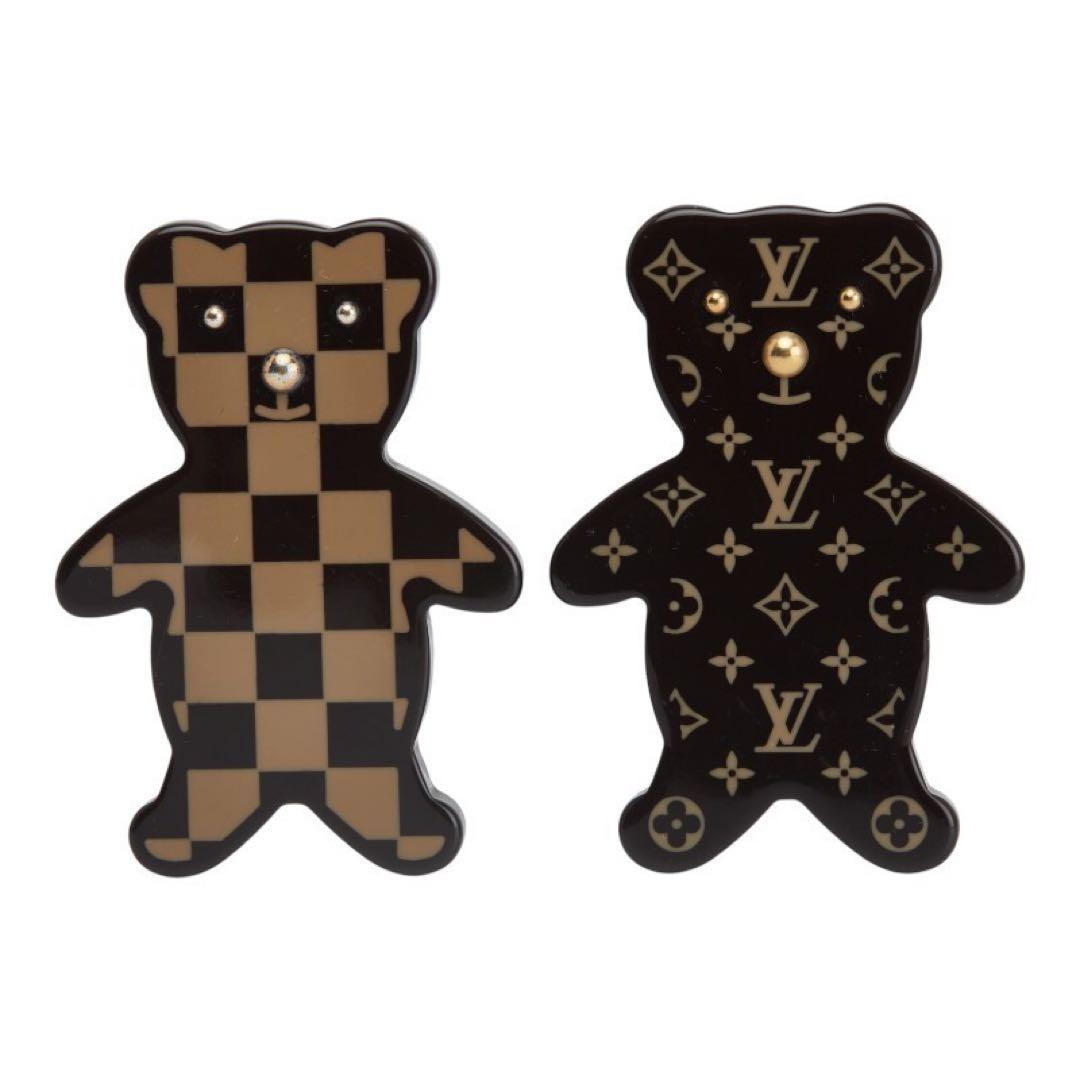 【美品】ルイヴィトン テディベアピン